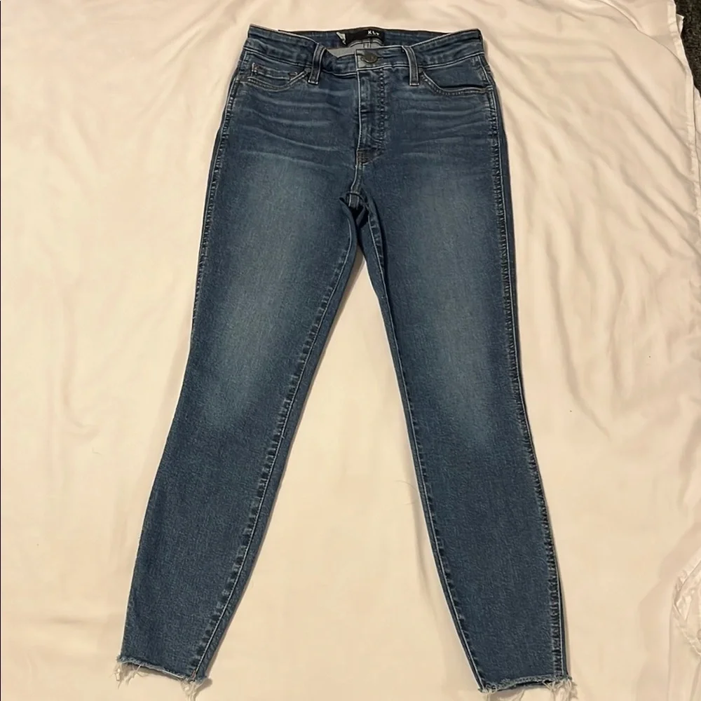 Kut Classic Blue Women's Jeans - Picture 2 of 16